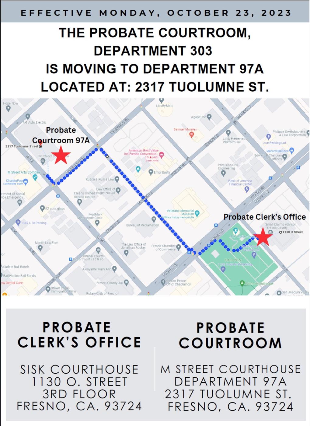 Probate Superior Court of California County of Fresno